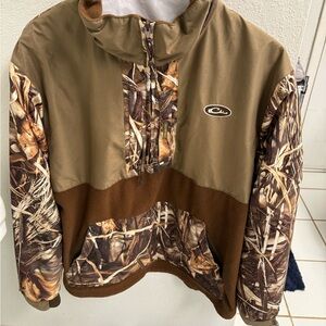 Drake Camouflage and Brown Men's Jacket